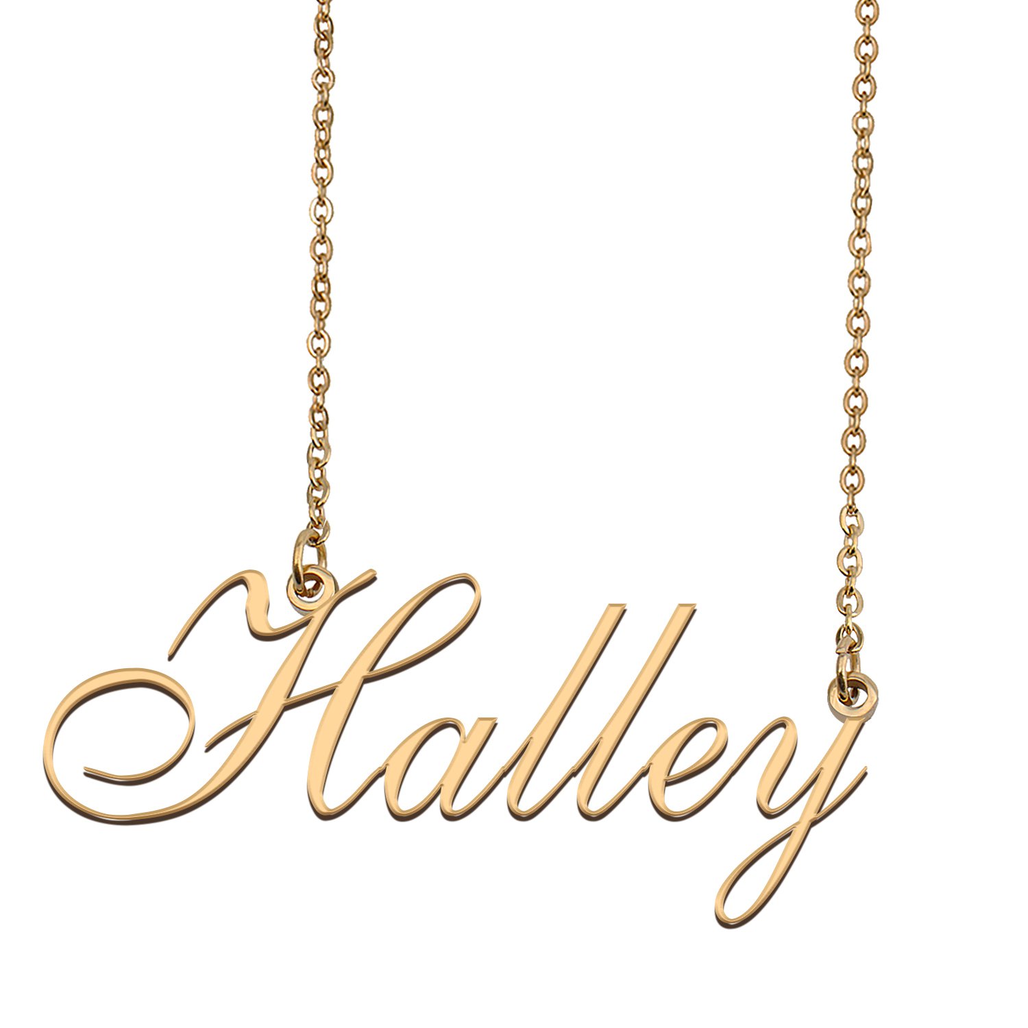 Custom Name Necklace Awesome Gift for My Best Friend Halley