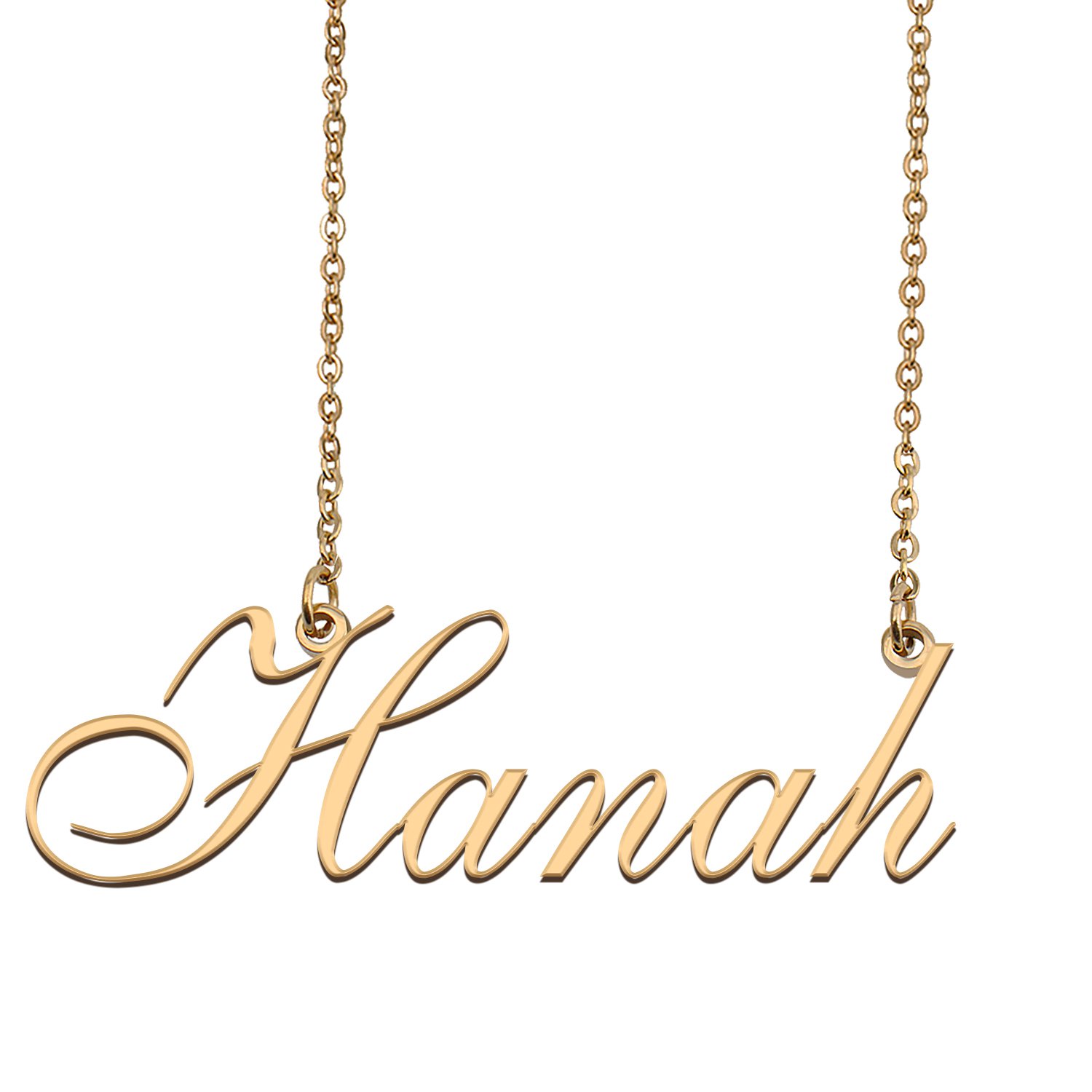 Custom Name Necklace Awesome Gift for My Best Friend Hanah