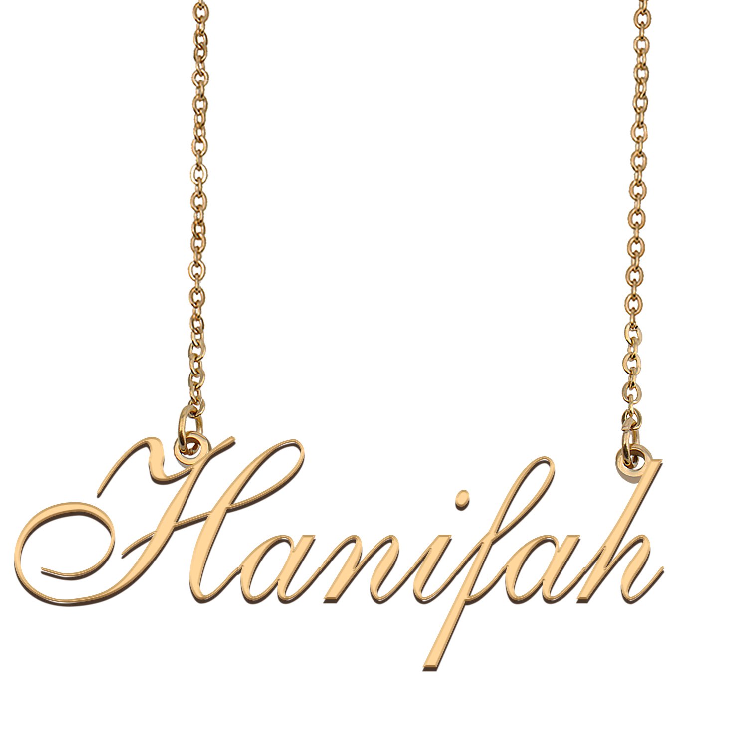 Custom Name Necklace Awesome Gift for My Best Friend Hanifah