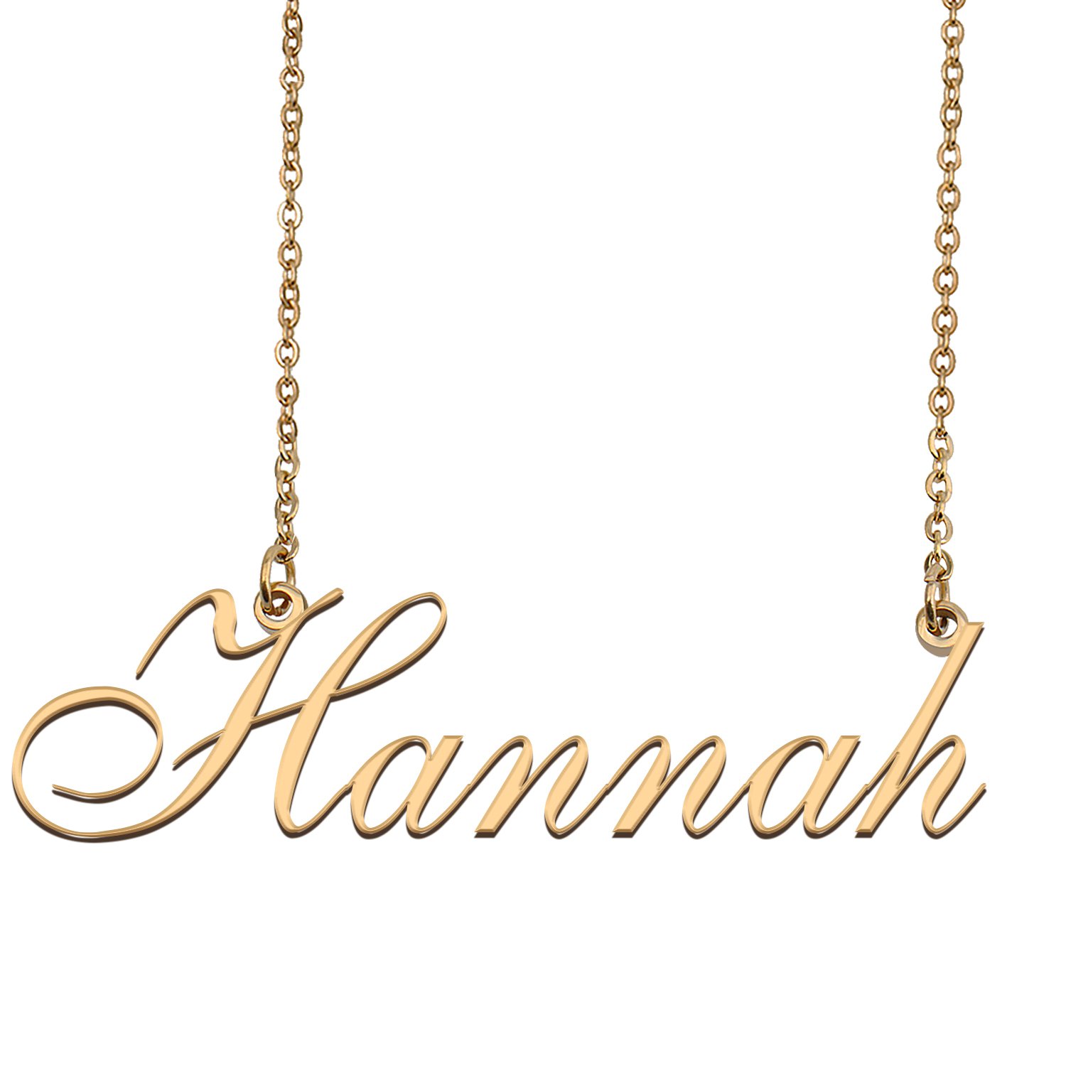 Custom Name Necklace Awesome Gift for My Best Friend Hannah