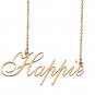 Custom Name Necklace Awesome Gift for My Best Friend Happie