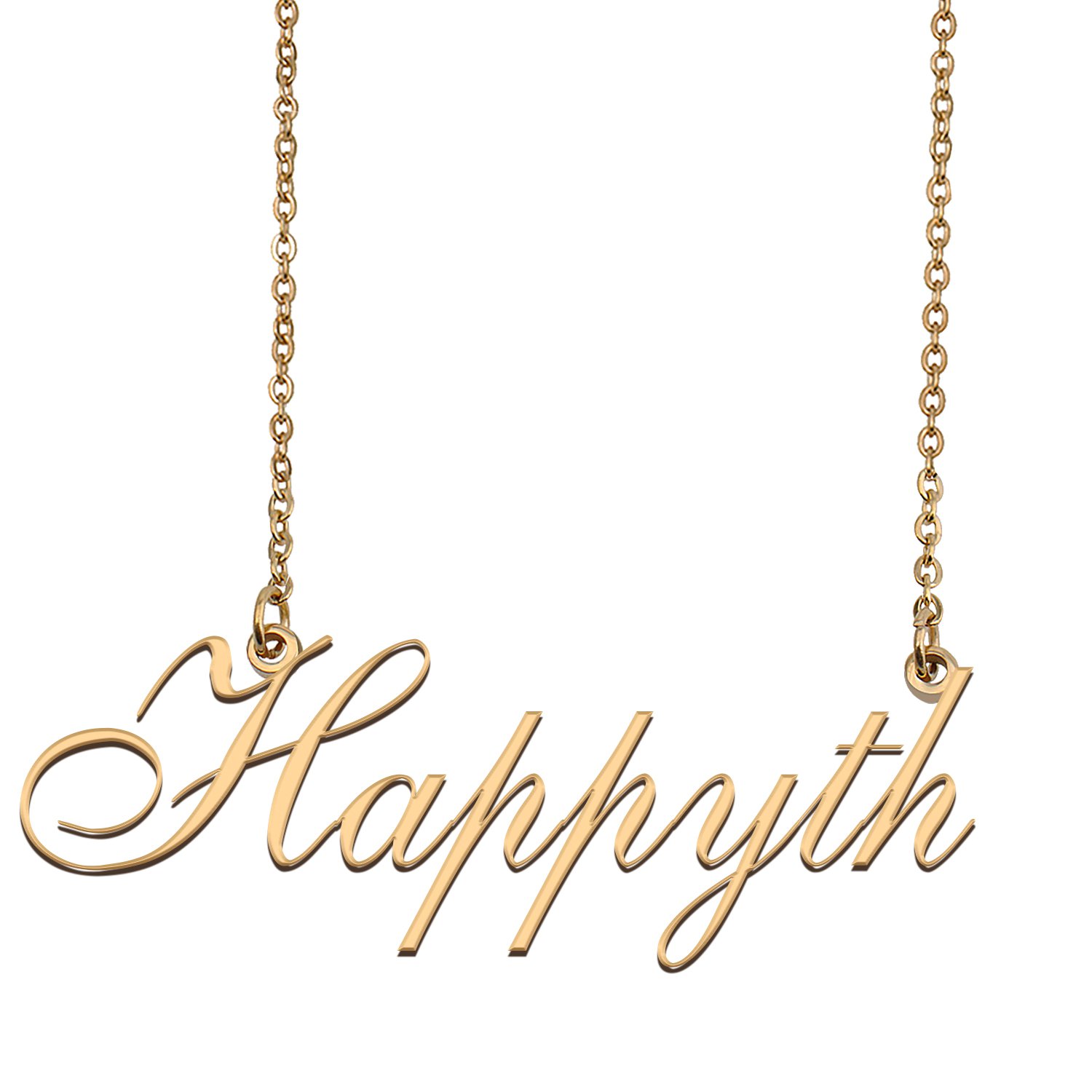 Custom Name Necklace Awesome Gift for My Best Friend Happyth