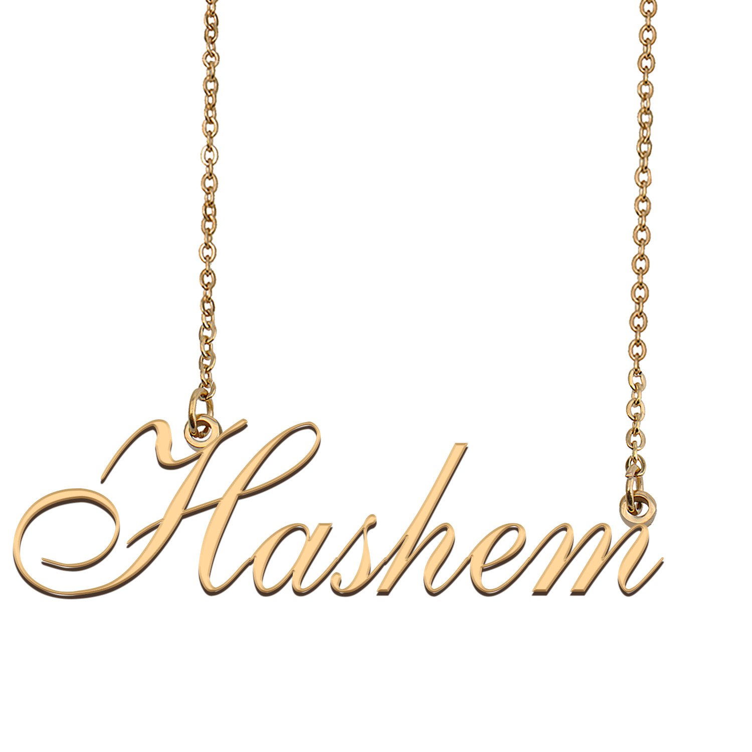 Custom Name Necklace Awesome Gift for My Best Friend Hashem