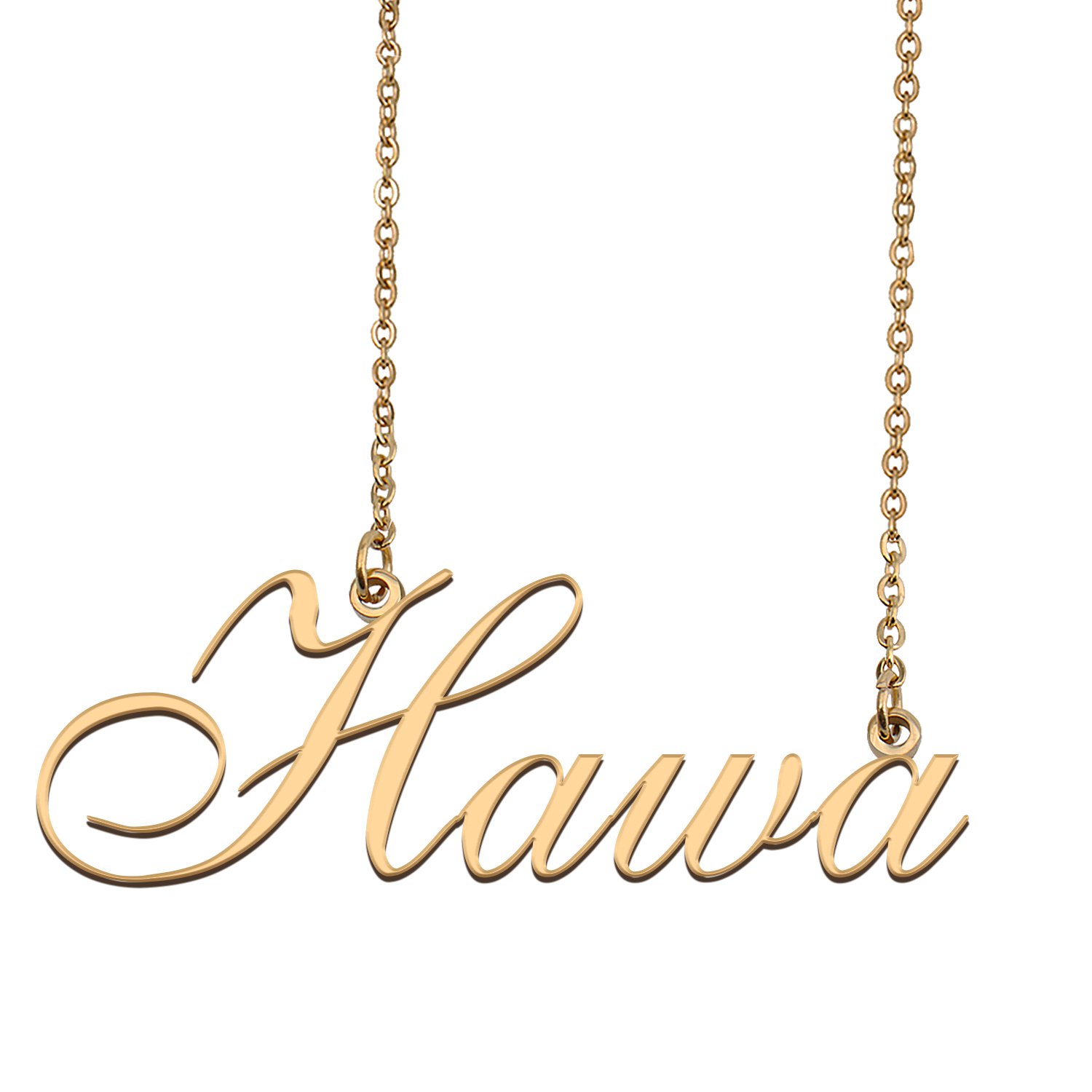 Custom Name Necklace Awesome Gift for My Best Friend Hawa