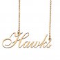 Custom Name Necklace Awesome Gift for My Best Friend Hawks