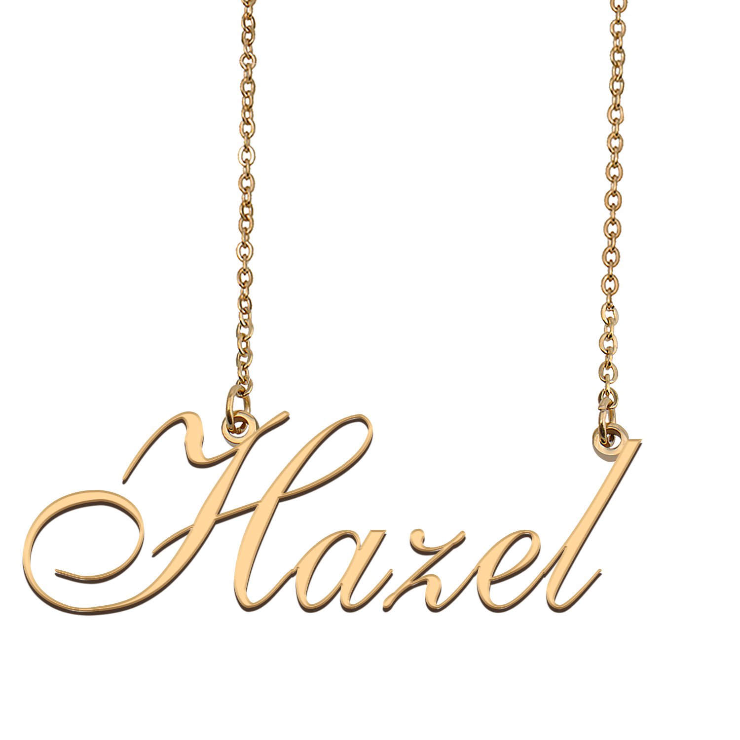 Custom Name Necklace Awesome Gift for My Best Friend Hazel