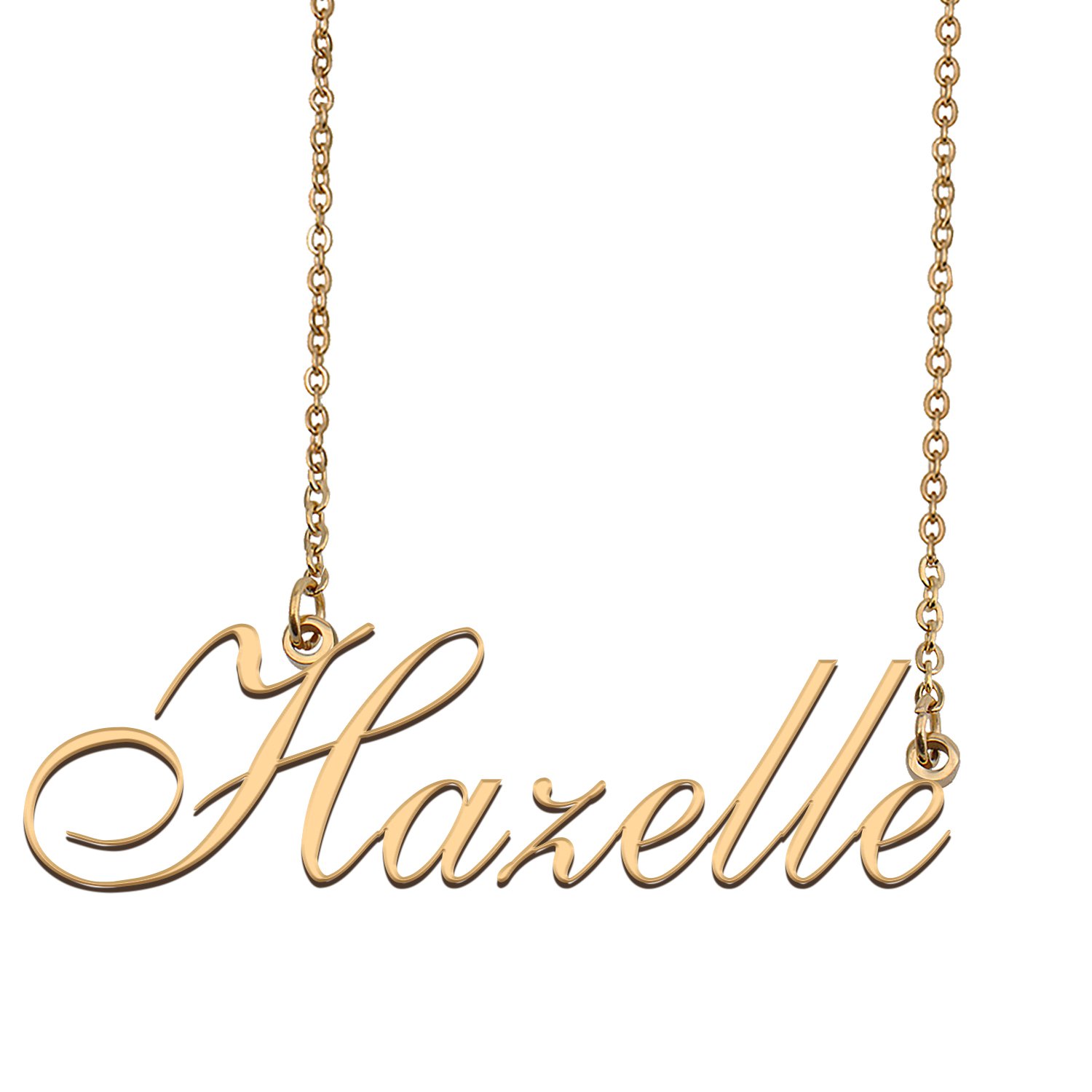 Custom Name Necklace Awesome Gift for My Best Friend Hazelle