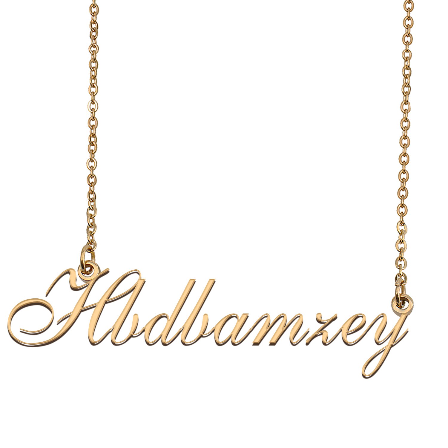 Custom Name Necklace Awesome Gift for My Best Friend Hbdbamzey