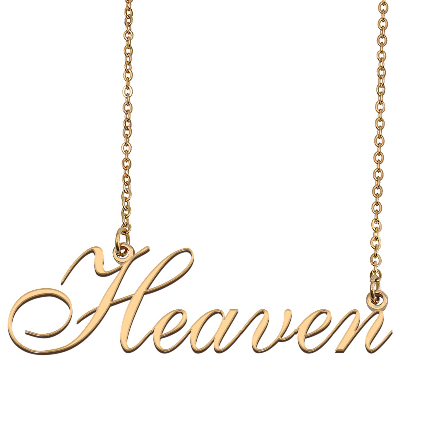 Custom Name Necklace Awesome Gift for My Best Friend Heaven