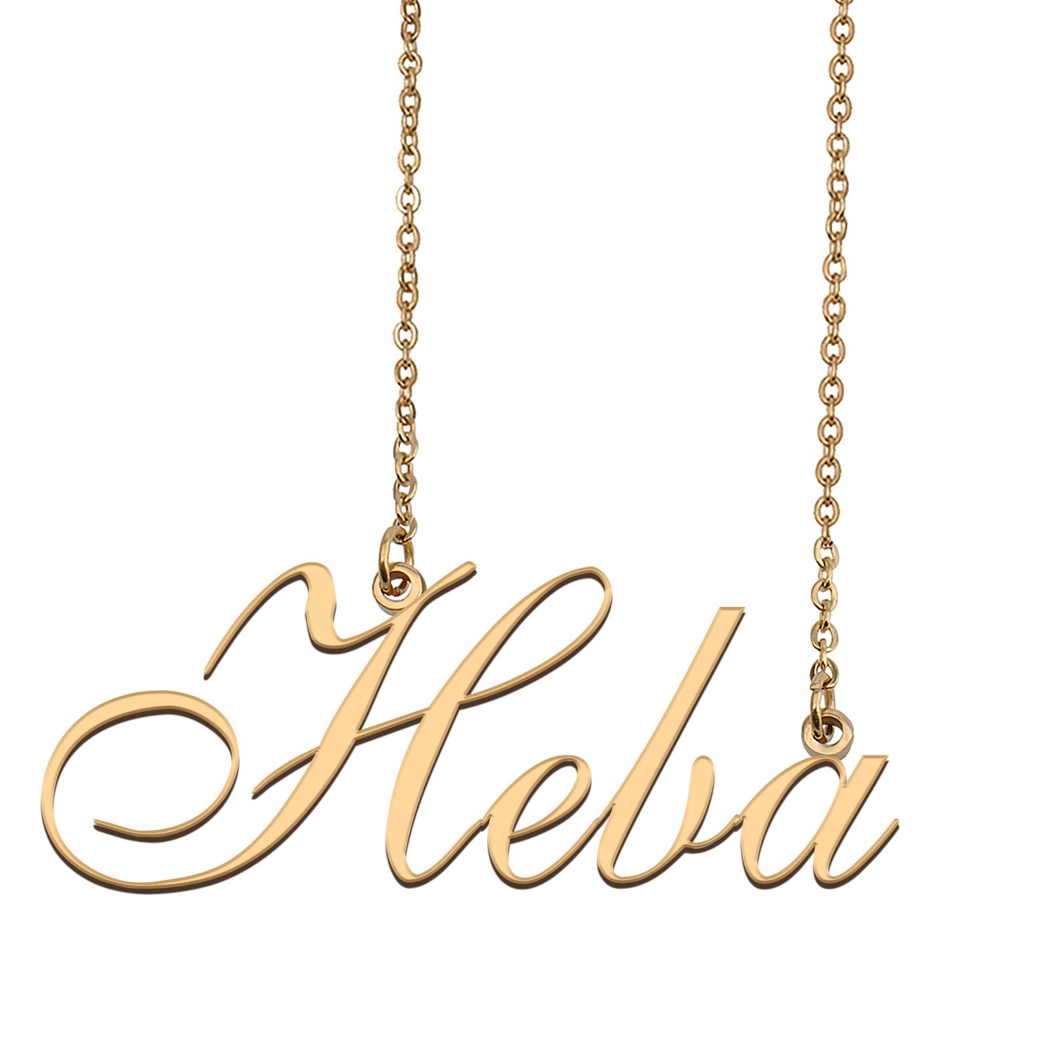 Custom Name Necklace Awesome Gift for My Best Friend Heba