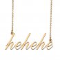 Custom Name Necklace Awesome Gift for My Best Friend hehehe