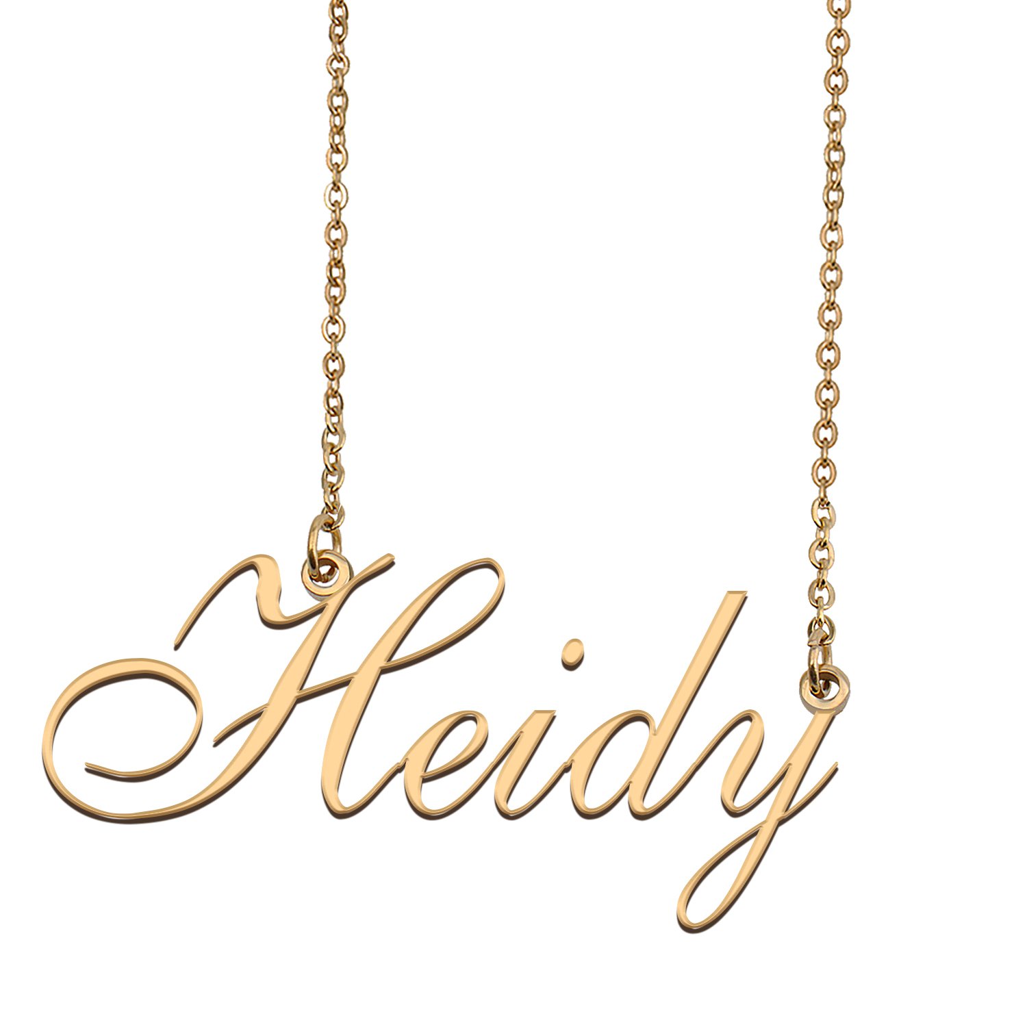 Personalized My Name Necklace Dainty personal Initial Necklace Heidy