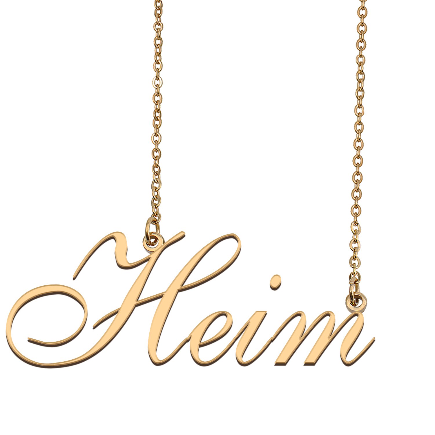 Personalized My Name Necklace Dainty personal Initial Necklace Heim