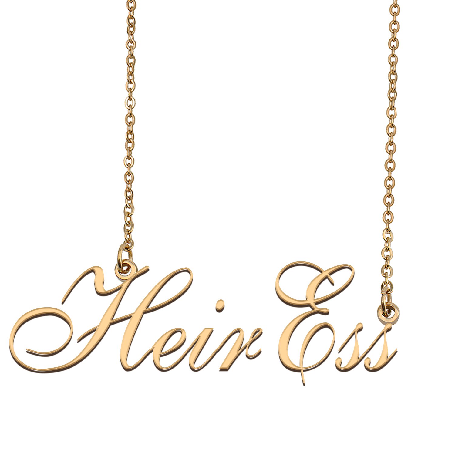 Personalized My Name Necklace Dainty personal Initial Necklace HeirEss