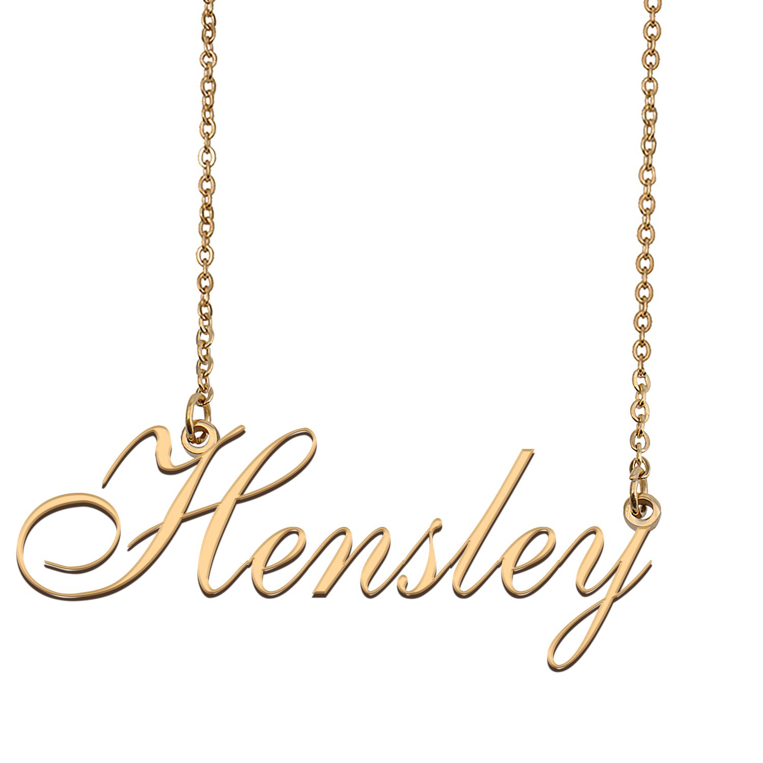 Personalized My Name Necklace Dainty personal Initial Necklace Hensley
