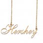 Personalized My Name Necklace Dainty personal Initial Necklace Hershey