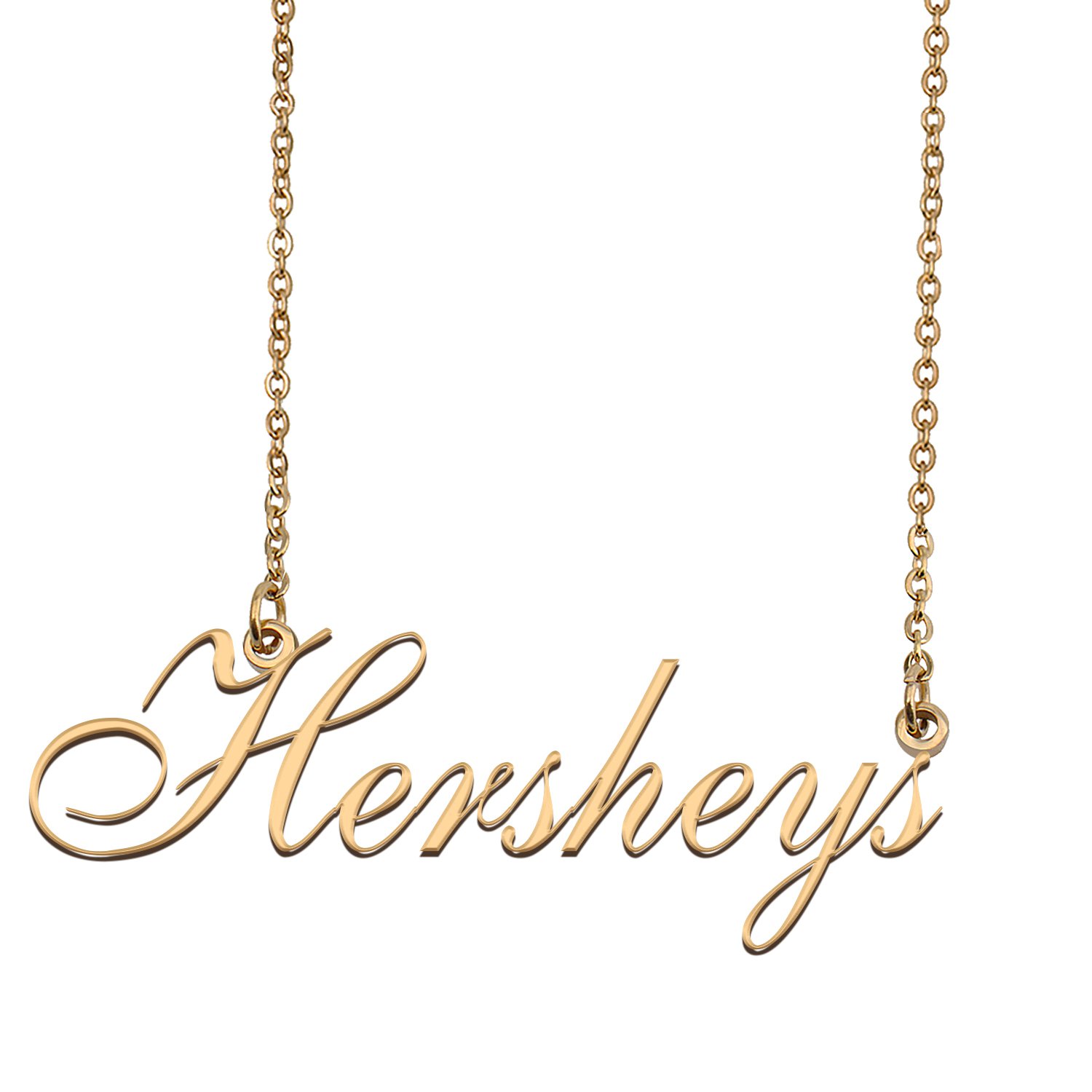 Personalized My Name Necklace Dainty personal Initial Necklace Hersheys