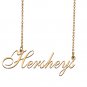 Personalized My Name Necklace Dainty personal Initial Necklace Hersheys
