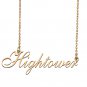 Personalized My Name Necklace Dainty personal Initial Necklace Hightower