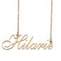 Personalized My Name Necklace Dainty personal Initial Necklace Hilarie