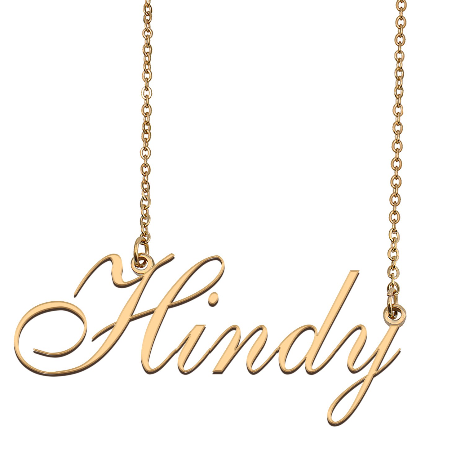 Personalized My Name Necklace Dainty personal Initial Necklace Hindy