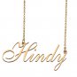 Personalized My Name Necklace Dainty personal Initial Necklace Hindy