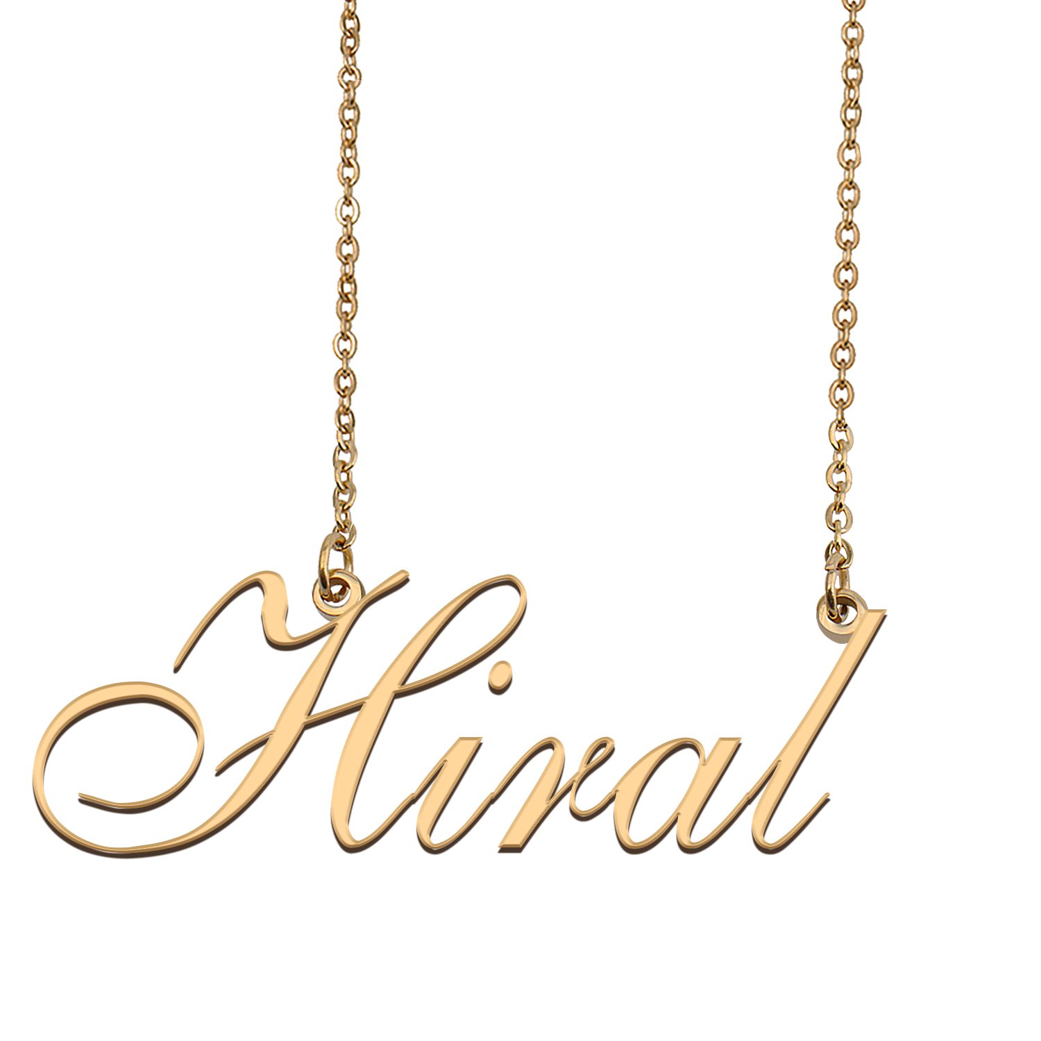 Personalized My Name Necklace Dainty personal Initial Necklace Hiral