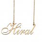 Personalized My Name Necklace Dainty personal Initial Necklace Hiral