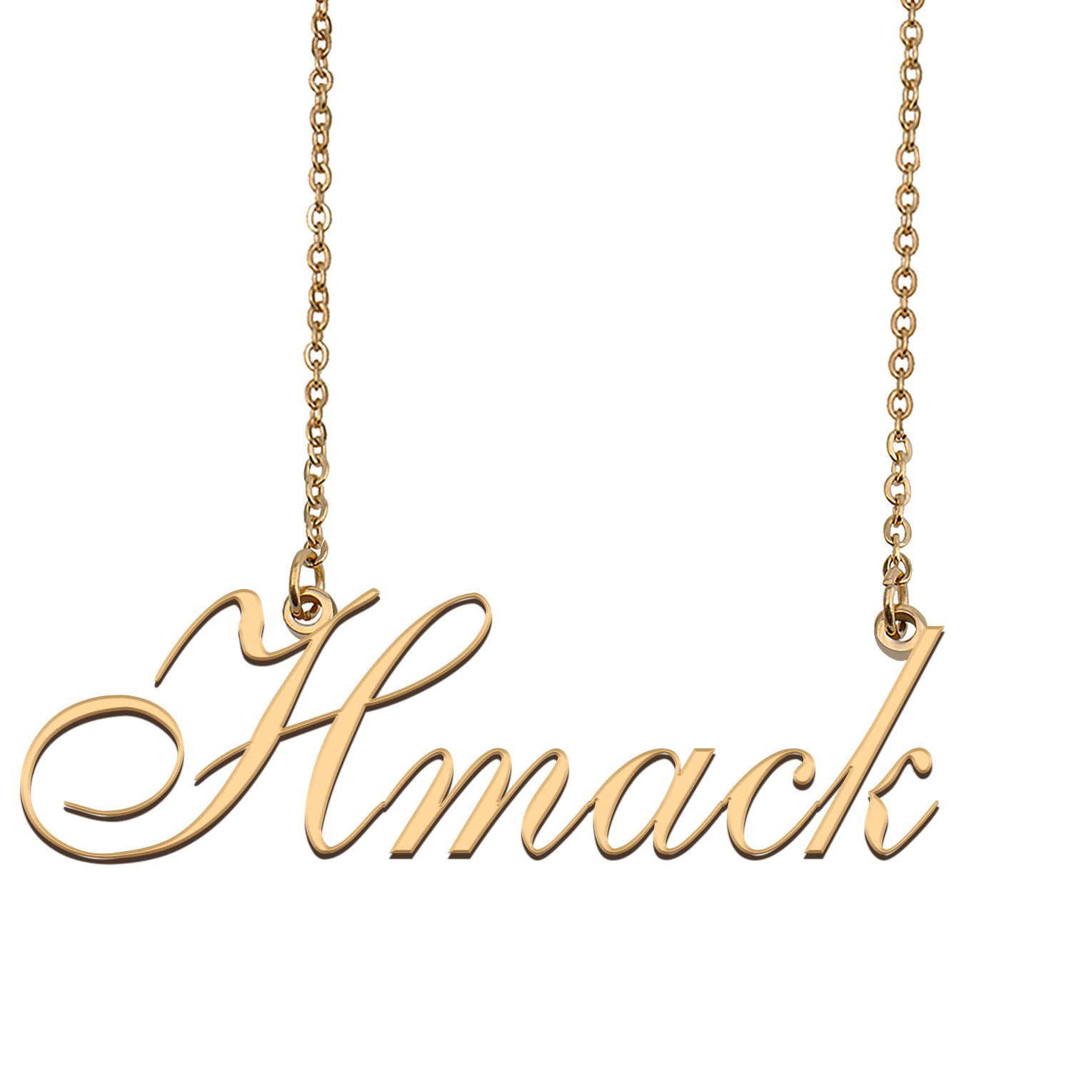 Personalized My Name Necklace Dainty personal Initial Necklace Hmack