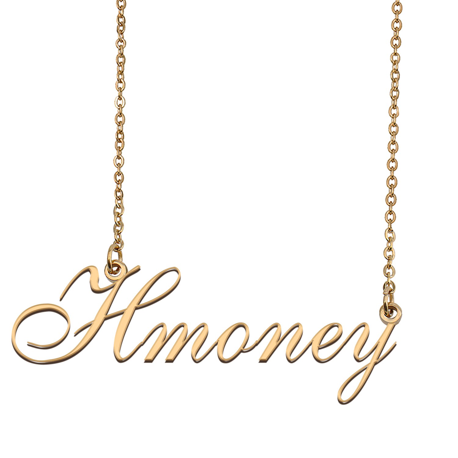 Personalized My Name Necklace Dainty personal Initial Necklace Hmoney