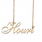 Personalized My Name Necklace Dainty personal Initial Necklace Houri Personalized My Name Necklace Dainty personal Initial Necklace Houri