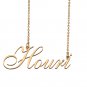 Personalized My Name Necklace Dainty personal Initial Necklace Houri