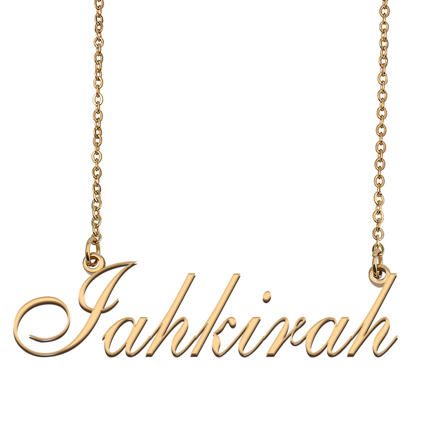 Personalized My Name Necklace Dainty personal Initial Necklace Iahkirah