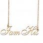 Personalized My Name Necklace Dainty personal Initial Necklace IamHis