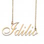Personalized My Name Necklace Dainty personal Initial Necklace Idilio