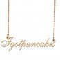Personalized My Name Necklace Dainty personal Initial Necklace Igotpancakes