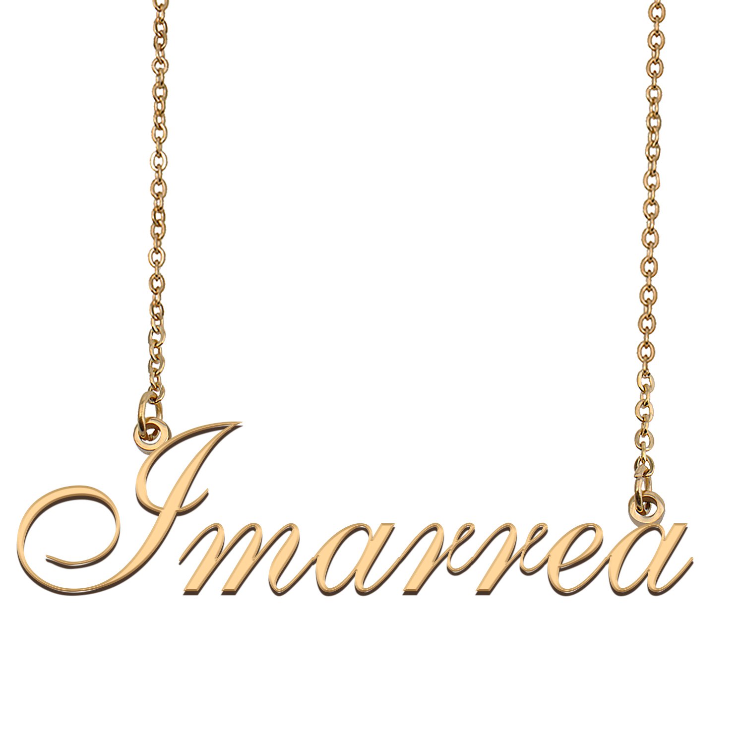 Personalized My Name Necklace Dainty personal Initial Necklace Imarrea