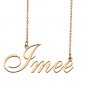 Personalized My Name Necklace Dainty personal Initial Necklace Imee