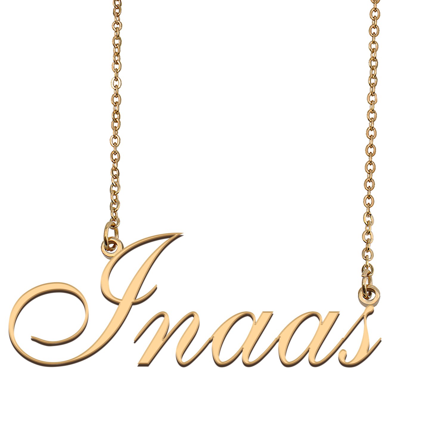 Personalized My Name Necklace Dainty personal Initial Necklace Inaas