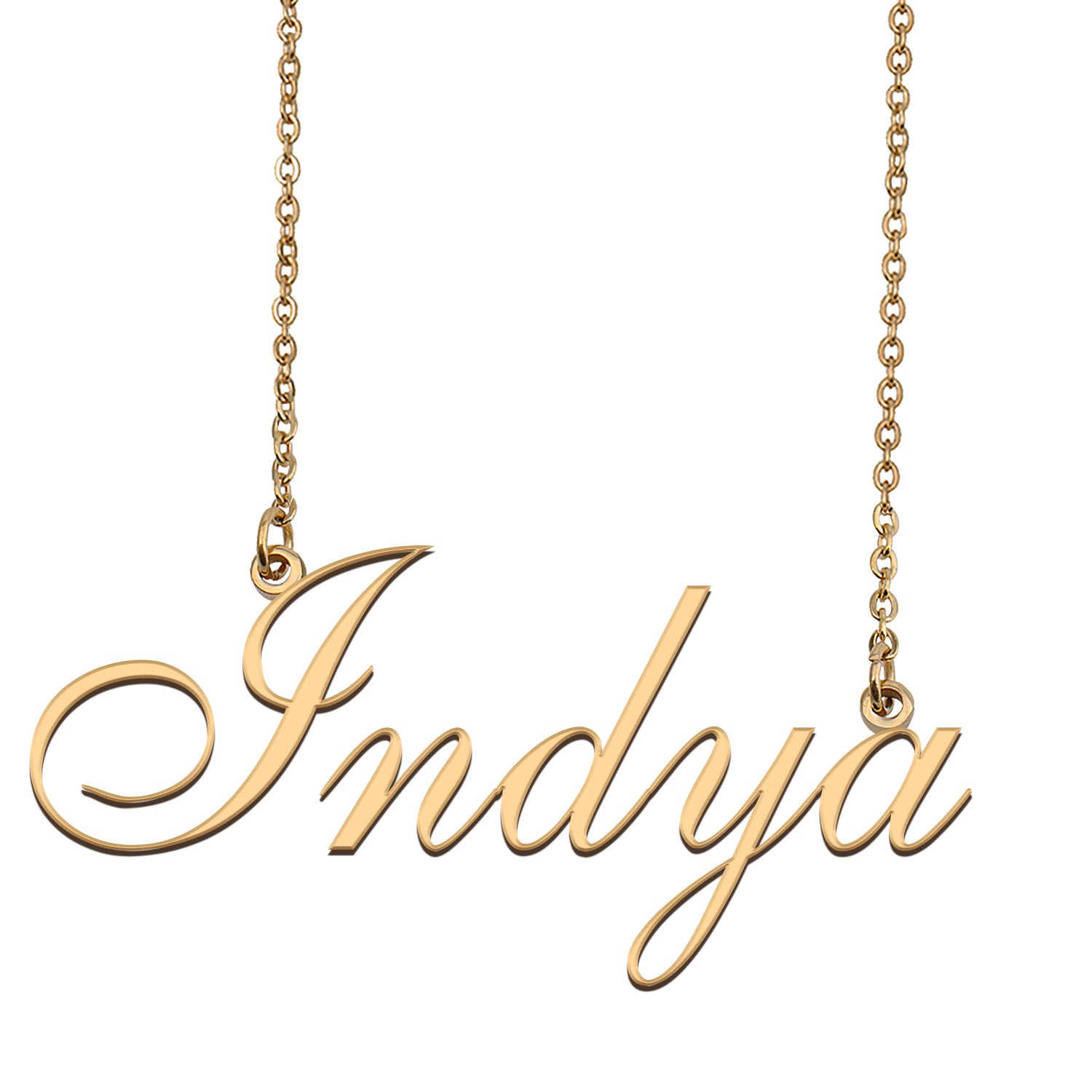 Personalized My Name Necklace Dainty personal Initial Necklace Indya
