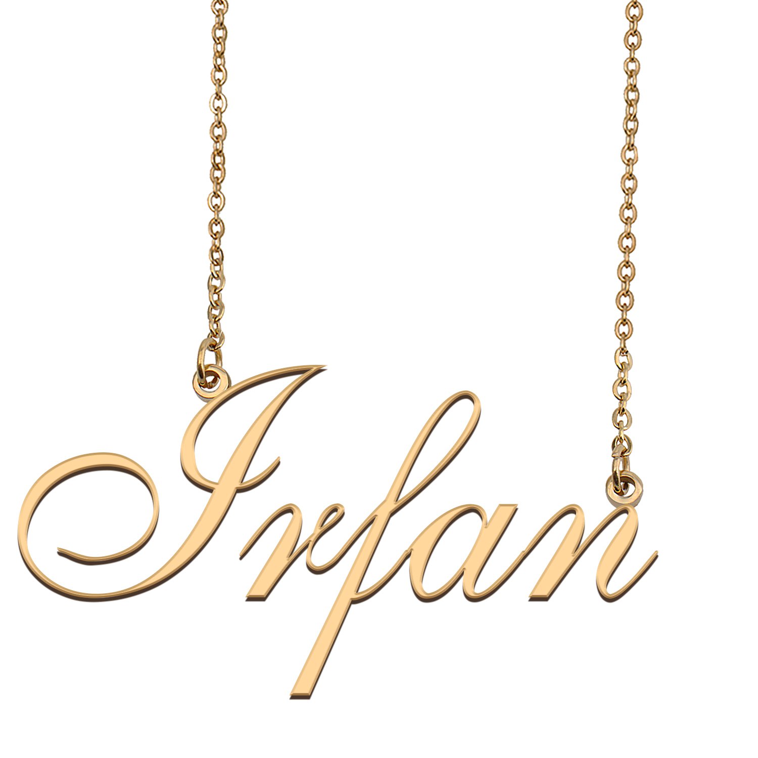 Personalized My Name Necklace Dainty personal Initial Necklace Irfan