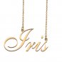 Personalized My Name Necklace Dainty personal Initial Necklace Iris