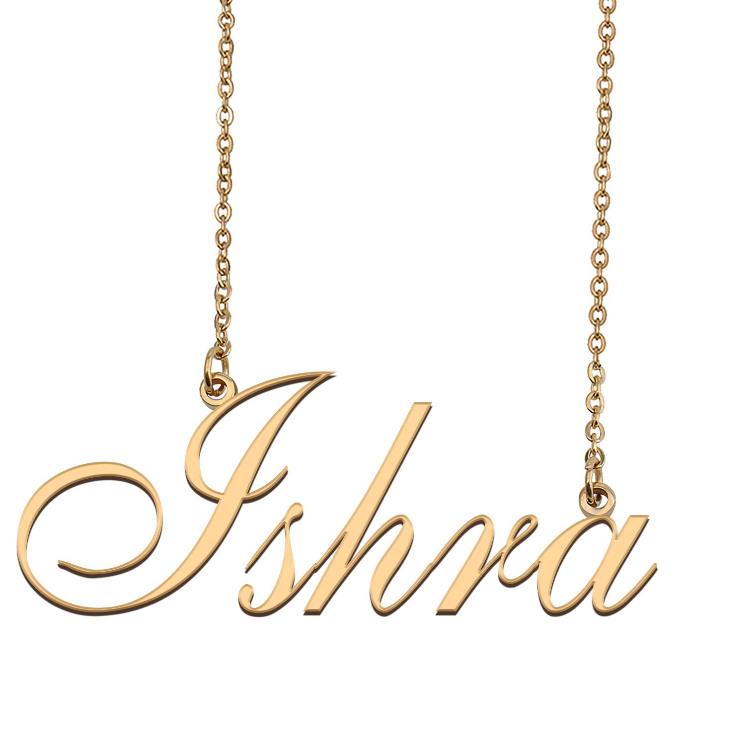 Personalized My Name Necklace Dainty personal Initial Necklace Ishra