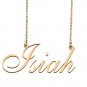 Personalized My Name Necklace Dainty personal Initial Necklace Isiah