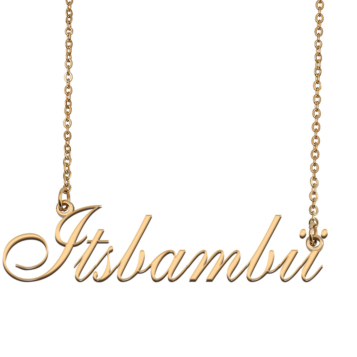 Personalized My Name Necklace Dainty personal Initial Necklace Itsbambii