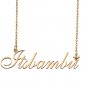 Personalized My Name Necklace Dainty personal Initial Necklace Itsbambii