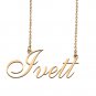 Personalized My Name Necklace Dainty personal Initial Necklace Ivett