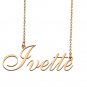 Personalized My Name Necklace Dainty personal Initial Necklace Ivette