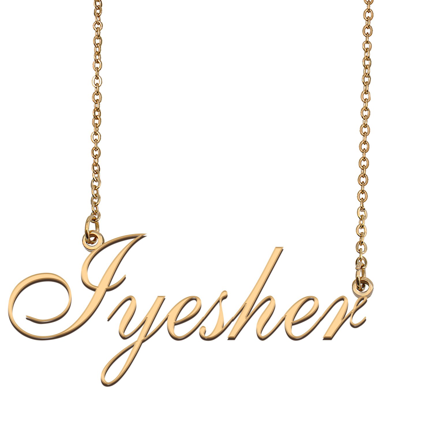 Personalized My Name Necklace Dainty personal Initial Necklace Iyesher
