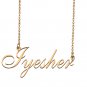 Personalized My Name Necklace Dainty personal Initial Necklace Iyesher
